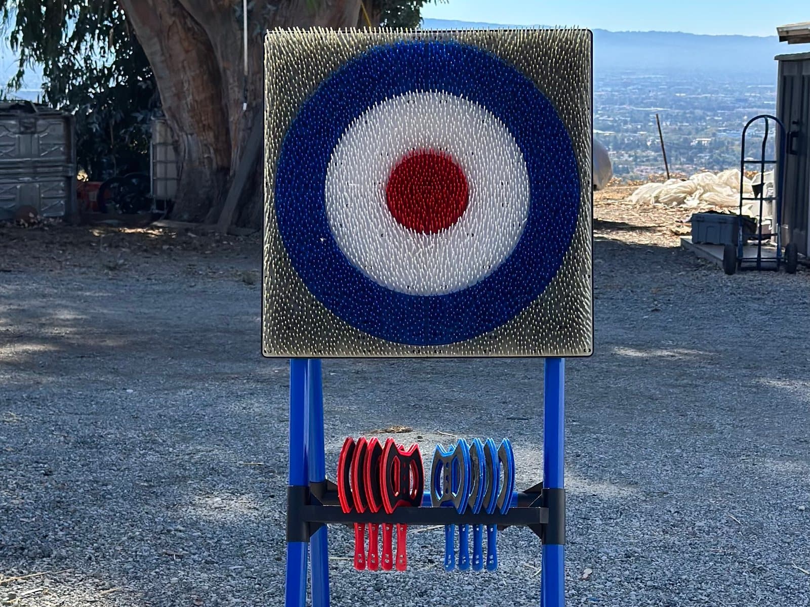 Giant Axe Throwing